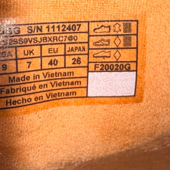 UGG Suede and Shearling Block Heeled Boots with Fur Trim Size 9 NWOT - Picture 6 of 7